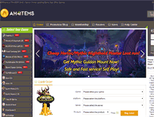 Tablet Screenshot of ah4items.com